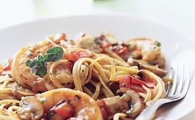 Fettuccine with Shrimp