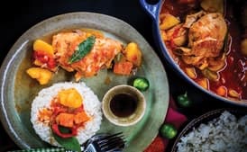 Spaghetti Sauce Chicken Afritada