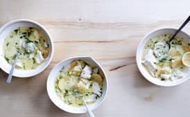 Fish Stew with Fennel and Baby Potatoes