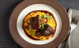 Five-Spice Short Ribs With Carrot-Parsnip Purée
