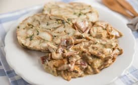 Fresh Chanterelles with Shallots