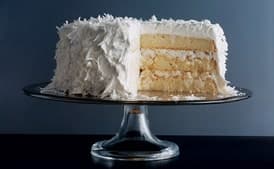 Fresh Coconut Layer Cake