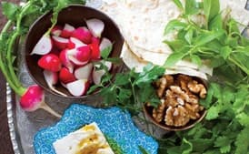 Fresh Herb Platter (Sabzi Khordan)