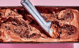 No-Churn Fresh Mint and Chocolate Ice Cream