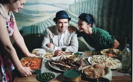 Fresh Pasta with Crabmeat, Peas and Chile