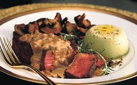 Fresh Spinach and Roasted-Garlic Custards