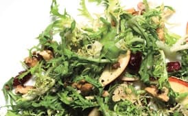 Frisée and Apple Salad with Dried Cherries and Walnuts