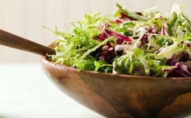 Frisée, Radicchio, and Fennel Salad with Mustard Vinaigrette