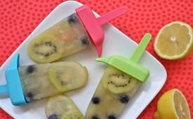 Fruity Lemonade Ice Pops
