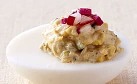 Garam Masala Deviled Eggs