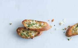 Garlic and Cheese Crostini