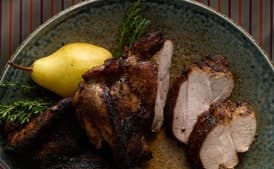 Garlic-Chile Grilled Turkey Thighs