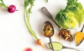 Garlic, Oregano, and Lemon Vinaigrette