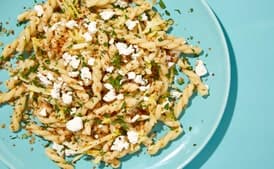 Gemelli with Summer Squash and Herby Breadcrumbs