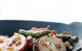 German-Style Potato and Ham Salad