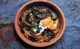 Gia's Mushrooms and Egg