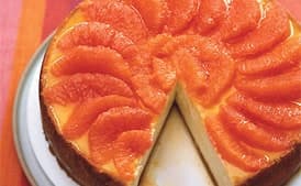 Ginger and Pink Grapefruit Cheesecake