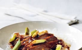 Ginger & Hoisin Duck with Glass Noodles