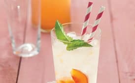 Ginger-Peach Soda