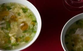 Ginger Scallion Egg-Drop Soup