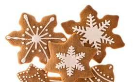 Gingerbread Snowflakes