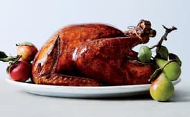 Glazed and Lacquered Roast Turkey