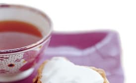 Glazed Raspberry Heart Scones