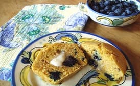 Gluten-Free Blueberry Corn Muffins