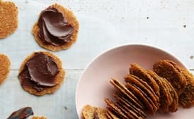 Gluten-Free Lacy Oat Sandwich Cookies