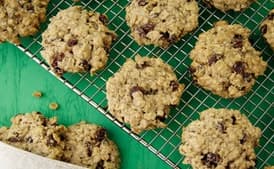 Gluten-Free Vegan Oatmeal Raisin Cookies