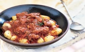 Potato Gnocchi with Lamb (Gnocchi di Patate con Ragù di Agnello)