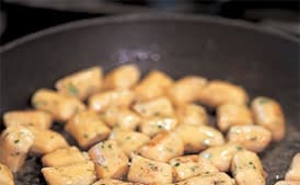 Gnocchi with Mushrooms and Butternut Squash