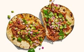 Goat Birria Tacos With Cucumber Pico de Gallo