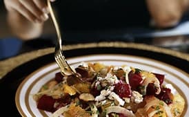 Golden and Crimson Beet Salad with Oranges, Fennel, and Feta