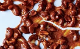 Golden Cashew-Curry Brittle