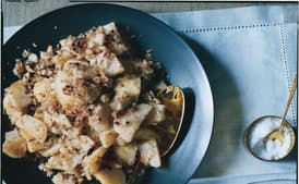 Golden Potatoes with Caper Brown-Butter Crumbs