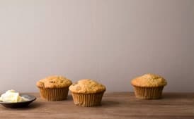 Golden Raisin Oat Bran Muffins