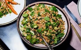 Grain Salad with Olives and Whole-Lemon Vinaigrette