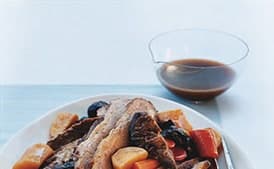 Grandma Ethel's Brisket with Tzimmes