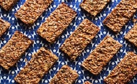 Granola Bars with Dried Fruit and Seeds