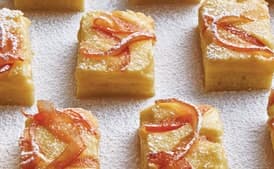 Grapefruit Bars with Candied Zest