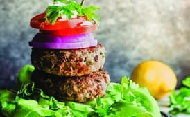 Greek Turkey Burgers