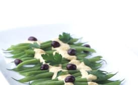 Green Bean Salad with Tuna Sauce and Olives