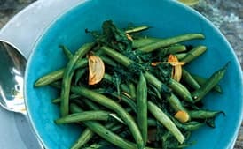 Green Beans and Arugula