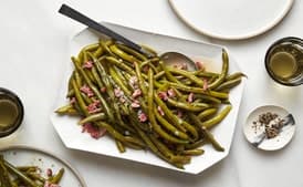 Green Beans in Pork Stock