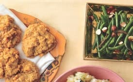 Green Beans with Blackened Sage and Hazelnuts