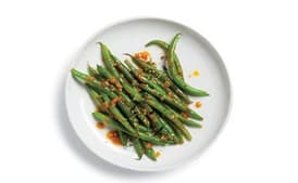 Green Beans with Miso Butter