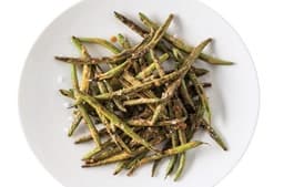 Green Beans with Salumi Vinaigrette