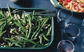 Green Beans with Sweet Onion Vinaigrette