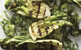 Grilled Baby Bok Choy with Miso Butter